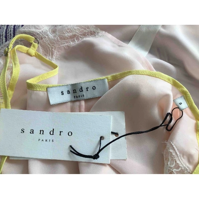 Pre-owned Sandro Pink  Top