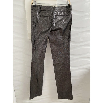 Pre-owned Dolce & Gabbana Large Pants In Silver