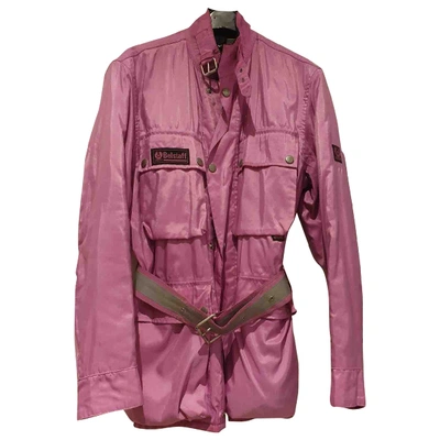 Pre-owned Belstaff Pink Trench Coat