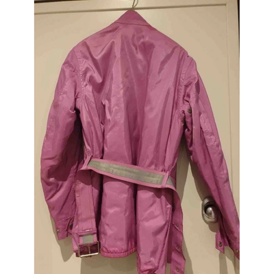 Pre-owned Belstaff Pink Trench Coat