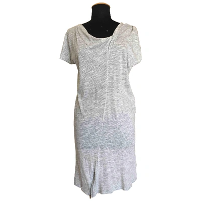 Pre-owned American Vintage Mid-length Dress In Grey