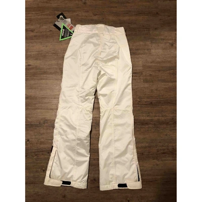 Pre-owned Colmar White Trousers