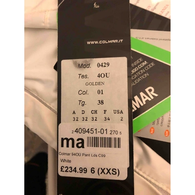 Pre-owned Colmar White Trousers