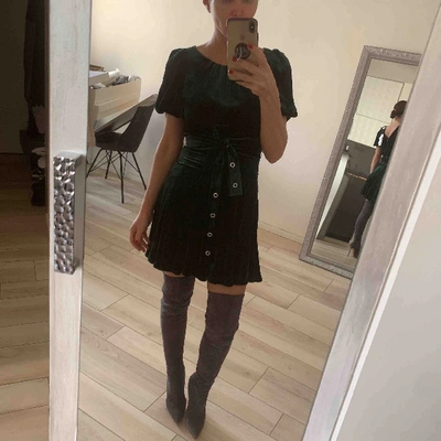 Pre-owned Maje Fall Winter 2019 Dress In Green