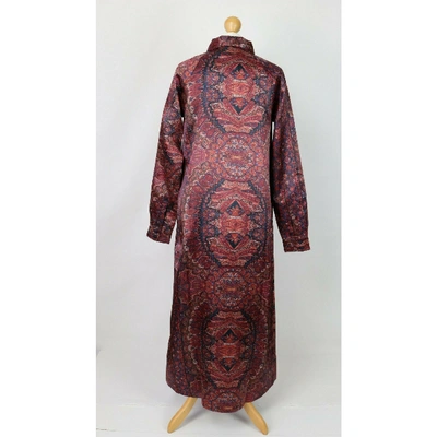 Pre-owned By Timo Burgundy Dress