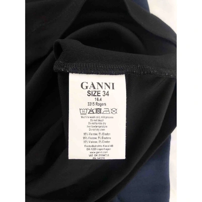 Pre-owned Ganni Fall Winter 2019 Black  Top