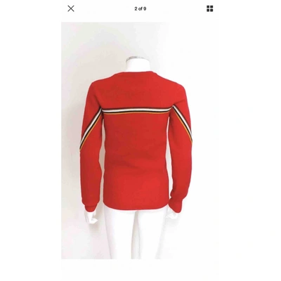 Pre-owned Isabel Marant Red Wool Knitwear