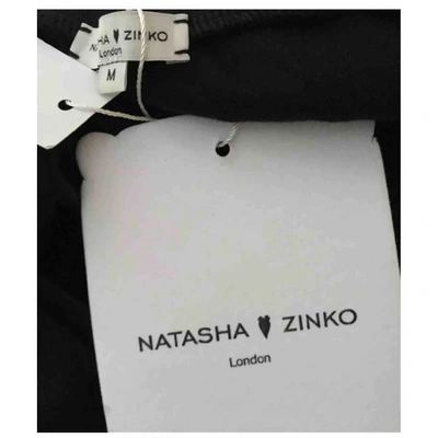 Pre-owned Natasha Zinko Black Cotton Top