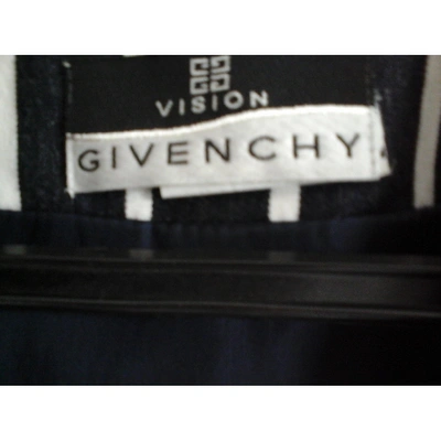 Pre-owned Givenchy Suit Jacket In Navy