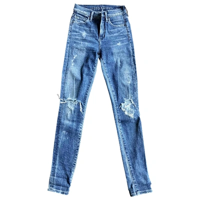 Pre-owned Citizens Of Humanity Blue Cotton - Elasthane Jeans