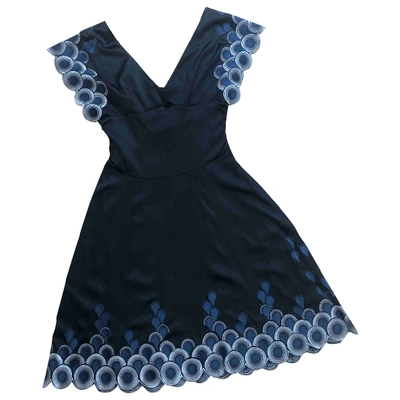 Pre-owned Karen Millen Black Silk Dress