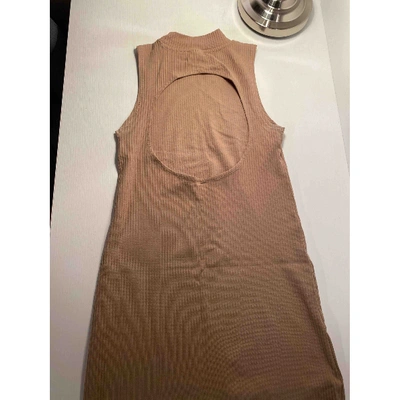 Pre-owned Puma Brown Cotton Dress