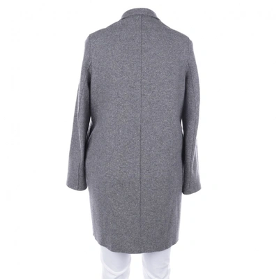 Pre-owned Harris Wharf London Grey Wool Coat
