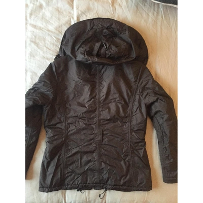 Pre-owned Napapijri Brown Leather Jacket