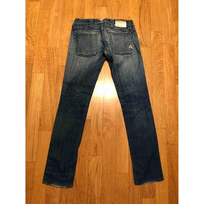 Pre-owned Cycle Straight Jeans In Other