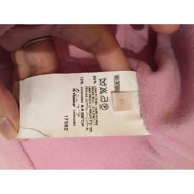 Pre-owned Valentino Wool Jacket In Pink