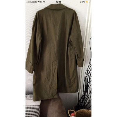 Pre-owned Burberry Jacket In Khaki