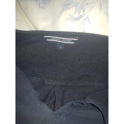 Pre-owned Tommy Hilfiger Blue Cotton Top