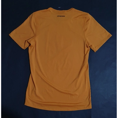 Pre-owned Patagonia T-shirt In Yellow