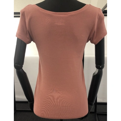 Pre-owned Kendall + Kylie Pink Cotton Top