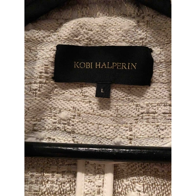 Pre-owned Kobi Halperin Beige Tweed Jacket