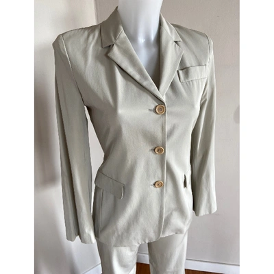 Pre-owned Patrizia Pepe Suit Jacket In Grey