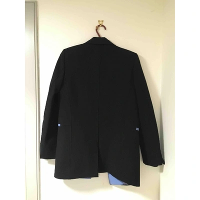 Pre-owned Amanda Wakeley Jacket In Black