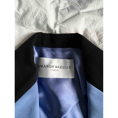 Pre-owned Amanda Wakeley Jacket In Black