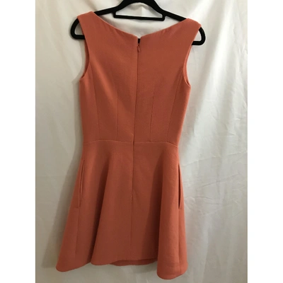 Pre-owned Carven Orange Wool Dress