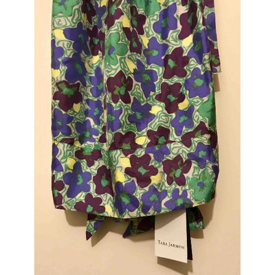 Pre-owned Tara Jarmon Silk Vest In Multicolour