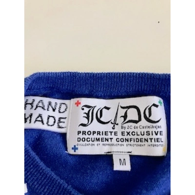 Pre-owned Jc De Castelbajac Jumper In Blue