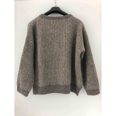 Pre-owned Swildens Beige Wool Knitwear