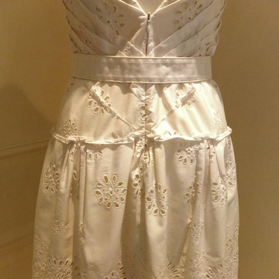 Pre-owned Prada White Cotton Dresses