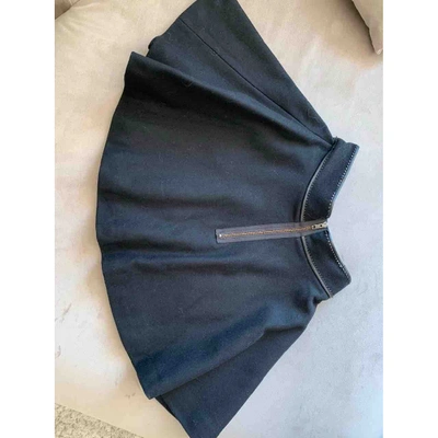 Pre-owned Manoush Wool Mid-length Skirt In Black