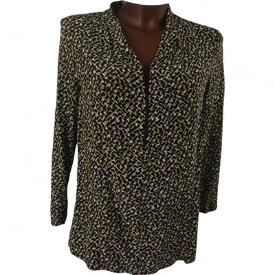 Pre-owned Gerard Darel Silk Blouse In Black