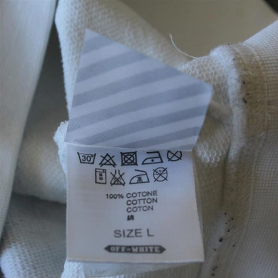 Pre-owned Off-white White Cotton Knitwear