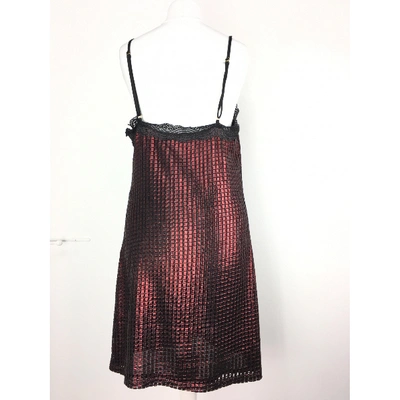 Pre-owned House Of Holland Burgundy Dress