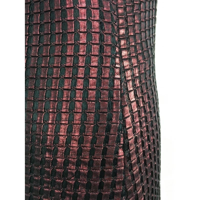 Pre-owned House Of Holland Burgundy Dress