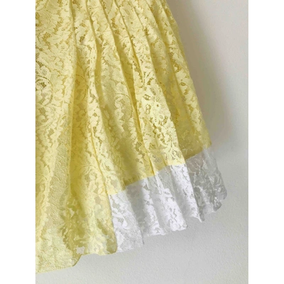 Pre-owned N°21 Mini Skirt In Yellow