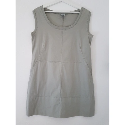 Pre-owned Kristensen Du Nord Mini Dress In Grey