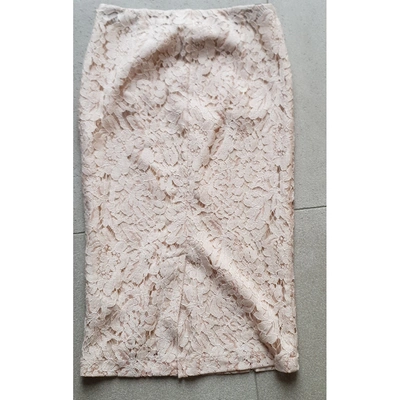 Pre-owned Patrizia Pepe Pink Skirt