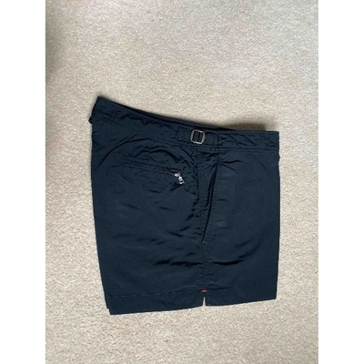 Pre-owned Orlebar Brown Black Polyester Shorts