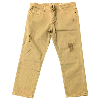 Pre-owned Current Elliott Trousers In Green