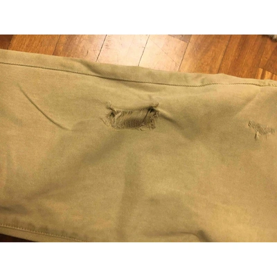 Pre-owned Current Elliott Trousers In Green