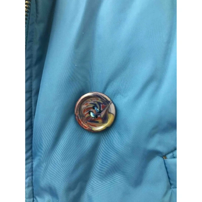 Pre-owned M Missoni Turquoise Coat