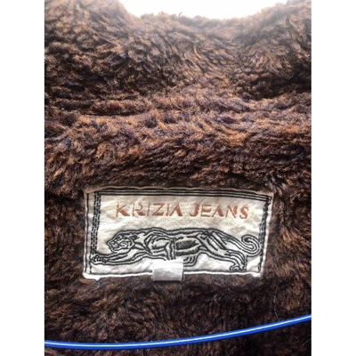Pre-owned Krizia Jacket In Brown