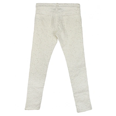 Pre-owned Isabel Marant Étoile Ecru Cotton - Elasthane Jeans