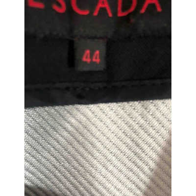 Pre-owned Escada Jacket In Blue