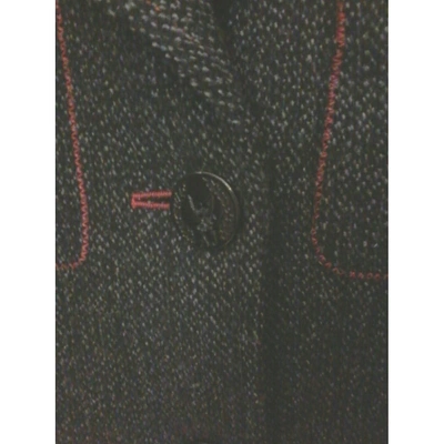 Pre-owned Armani Jeans Wool Coat