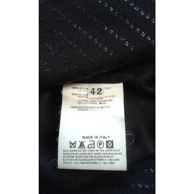 EMANUEL UNGARO Pre-owned Wool Blazer In Black